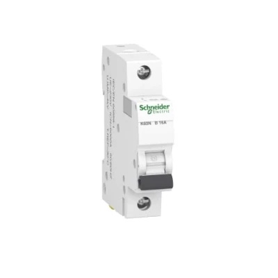 Abbildung von Schneider Electric A9K01116 Leitungsschutzschalter K60N 1P, 16A, B Charakteristik, 6kA, 16 Ampere