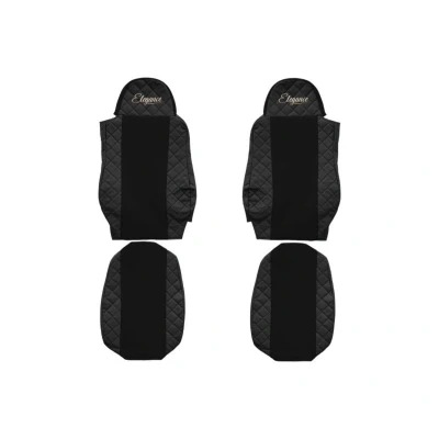 Abbildung von Sitzschonbezug F CORE FX04 BLACK