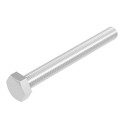 Abbildung von SECCARO Sechskantschraube M6 x 55 mm, Edelstahl V2A VA A2, DIN 933 / ISO 4017, Außensechskant, 20 Stück