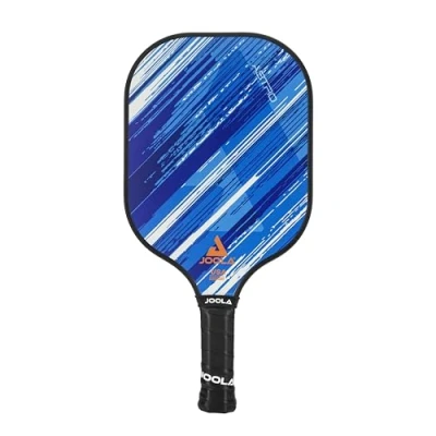 Abbildung von JOOLA Pickleballschläger Astro 12 Pickleball Schläger mit Fiberglas Oberfläche, Polymer Kern und USAPA Zertifizierung Ideal für Anfänger Freizeitspieler, blau, 38 x 20 cm