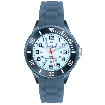 Abbildung von Brecjon Kinder Armbanduhr Jungen Mädchen Lernuhr Silikonuhr Kids 5ATM wasserdicht Leuchtzifferblatt grün 2302
