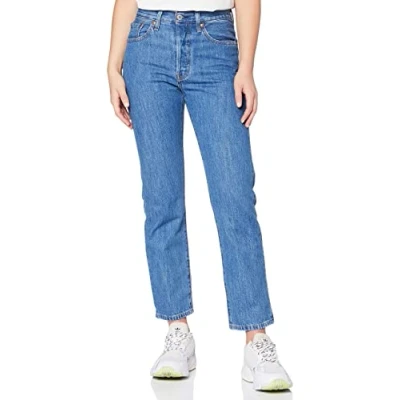Abbildung von Levi&#039;s Damen 501® Crop Jeans,Sansome Breeze Stone,30W / 30L