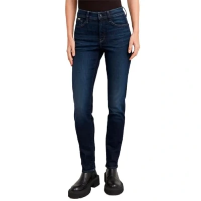 Abbildung von G STAR ACE SLIM FIT Straight Jeans Leg, Damen, Größe: 26x32, Worn in zonal wind