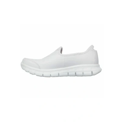 Abbildung von Skechers Damen Sure Track Schuh für das Gesundheitswesen, White Leather, 38 EU