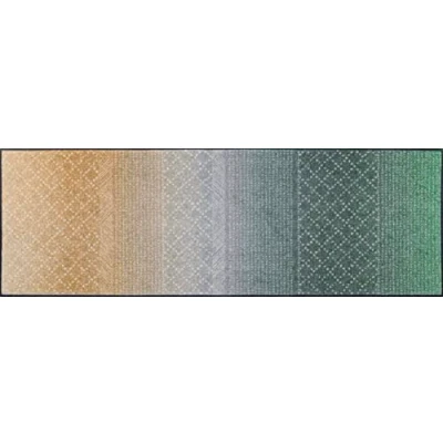 Abbildung von wash+dry Fußmatte, Green Desert 60x180cm, innen und außen, waschbar