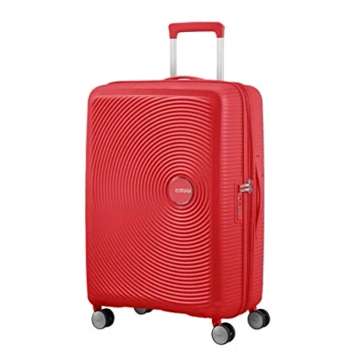 Abbildung von American Tourister Soundbox Spinner 67/24 TSA Exp Coral Red Koffer mit 4 Rollen