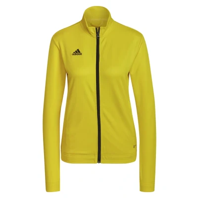 Abbildung von adidas Performance Entrada 22 Track Trainingsjacke, Damen, Größe: XS, Gelbschwarz