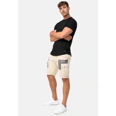 Abbildung von Indicode Jeans Jaramillo Shorts, Herren, Größe: Medium, Fog