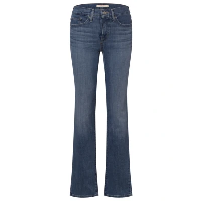 Abbildung von Levi&#039;s 314 Shaping Straight Jeans Leg, Damen, Größe: 30x32, Lapis gem blue