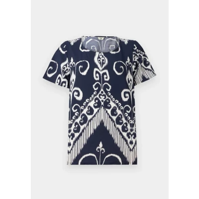 Abbildung von JDY Jdytroya LIFE O NECK Tshirt print, Damen, Größe: XS, Black iris/cloud dancer