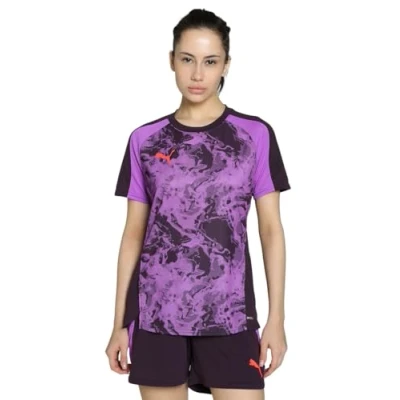 Abbildung von Puma Individualblaze Sport Tshirt, Damen, Größe: XS, Midnight plum