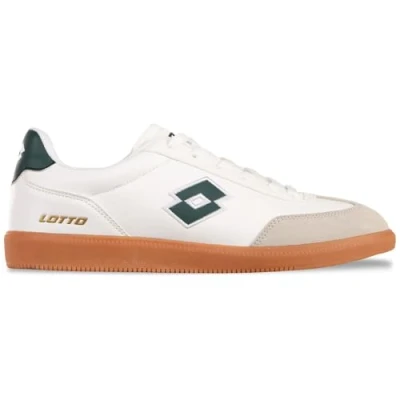 Abbildung von Lotto Unisex VINTAL MF Sneaker, White/Green, 39 EU