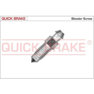 Abbildung von QUICK BRAKE 0053X Entlüfterschraube/ ventil DACIA: Sandero I, SMART: Fortwo II Coupe, PEUGEOT: 107 Hatchback