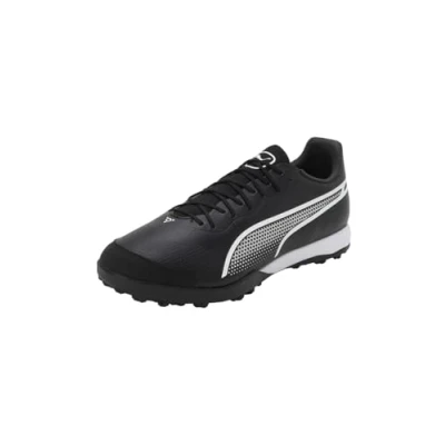 Abbildung von PUMA Unisex King Pro Tt Soccer Shoe, Black White, 38.5 EU