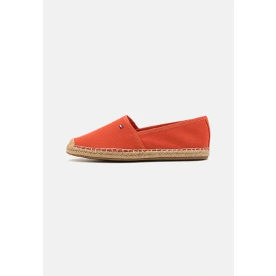 Abbildung von Tommy Hilfiger FLAG Espadrille, Damen, Größe: 38, Rustic clay Schuhe