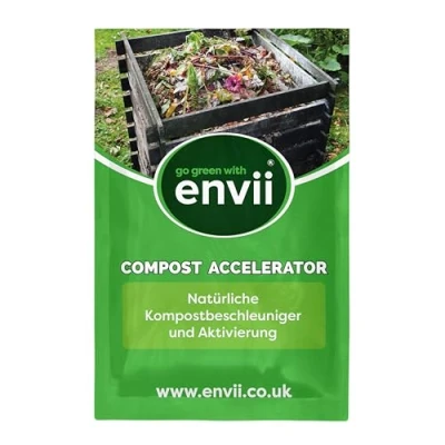 Abbildung von Envii Kompostbeschleuniger Kompoststarter, Schnellkomposter und Komposthilfe, Biologisch Beschleunigung des Kompostier Vorgangs 12 Tabs behandelt 1.800 Liter Kompost