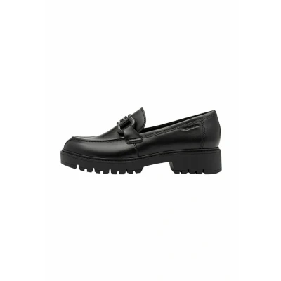 Abbildung von Tamaris Slipper, Damen, Größe: 41, Black leather Schuhe