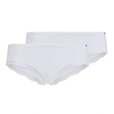 Abbildung von Skiny Damen Cheeky Panty DP Unterwäsche, weiß, 36