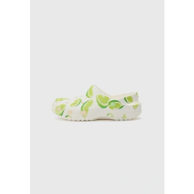 Abbildung von Crocs Classic Fresh Fruits Unisex Clogs, Damen, Größe: 41 42, Light yellow Schuhe