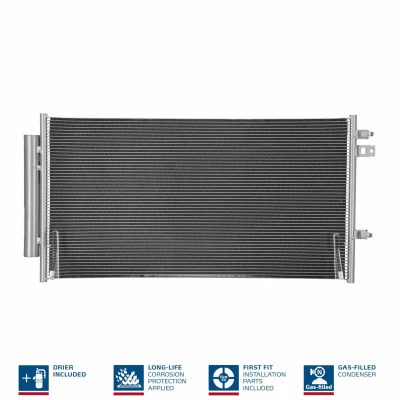 Abbildung von NISSENS 940692 Klimakondensator mit Trockner Aluminium 692 R 134a JEEP: Renegade Off Road
