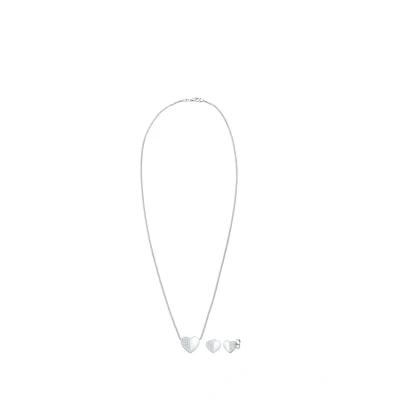 Abbildung von Elli HERZ Liebe SET Ohrringe, Damen, Größe: 45, Silber