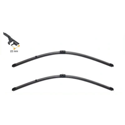 Abbildung von Scheibenwischer Swf Visioflex 119299 vorne Rahmenlos MERCEDES BENZ: C Class T modell, Saloon, CLS Coupe