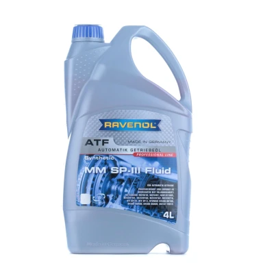 Abbildung von RAVENOL Hydrauliköl HLP D 46 1212103 004 01 999 Automatikgetriebeöl ATF III 4 Rot HYUNDAI: SANTA FE 2, Getz, Tucson, KIA: Magentis II, RIO 2