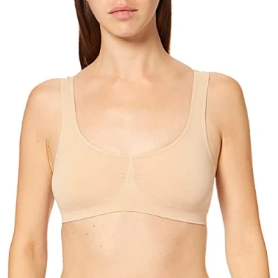 Abbildung von Trigema Damen 512311 Bustier, Undurchsichtige, Beige (Skin 026), 42 (Herstellergröße: L)