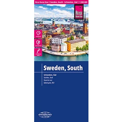 Abbildung von Reise Know How Landkarte Schweden Süd (1:500.000): reiß und wasserfest (world mapping project)