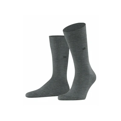 Abbildung von Burlington Leeds Socken Dark grey, Herren, Größe: 40 46, grey