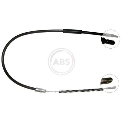 Abbildung von A.B.S. K13057 Handbremsseil 1042 Trommelbremse für Links /Rechtslenker VOLKSWAGEN: LT 28 35 I Van, Minibus, 40 55 Van