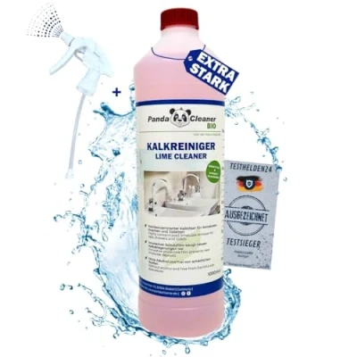 Abbildung von PandaCleaner Kalkreiniger Bad 1000ml Spray WC Reiniger extra stark Kalk und Schmutz