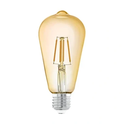 Abbildung von Eglo 110055 LED Filament Leuchtmittel E27 L:14.2cm Ø:6.4cm 2200K amber