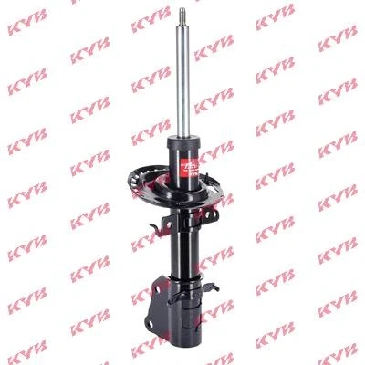 Abbildung von KYB Excel G 339766 Stoßdämpfer Vorderachse Gasdruck Zweirohr Federbein, Dämpfer mit Zuganschlagfeder oben Stift RENAULT: Kangoo II / Grand