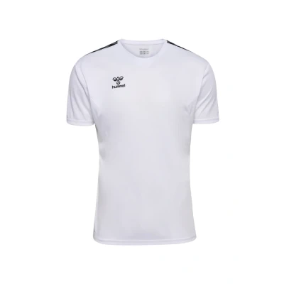 Abbildung von Hummel Authentic PL S Tshirt print, Herren, Größe: XXL, White