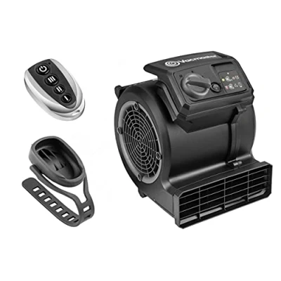 Abbildung von Vacmaster AM1202R Cardio54 Gym Bodenventilator mit Fernbedienung Fahrradlüfter Lautlos Lüfter