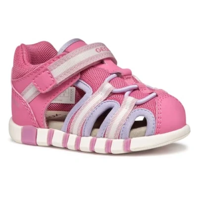Abbildung von Geox Trekkingsandale für Kinder, Größe: 24, Dark pink lilac Schuhe