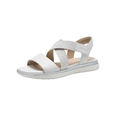 Abbildung von Tamaris Plateausandalette, Damen, Größe: 42, White Schuhe