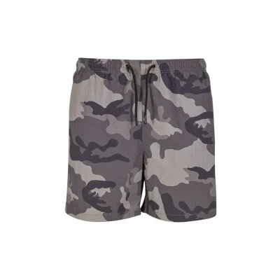 Abbildung von Brandit Basic Badeshorts, Herren, Größe: Large, Grey camo