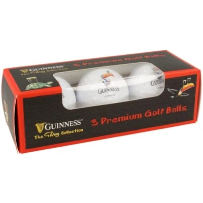 Abbildung von Shamrock Gift Company Offizielles Guinness Tukan Set mit 3 Golfbällen