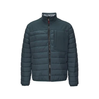 Abbildung von s.Oliver Herren 2150262 Pufferjacke aus Softshell, 5785 Blau, L