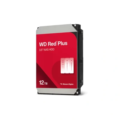 Abbildung von WD Red Plus 12TB NAS 3,5&quot; Interne Festplatte 7200 RPM Klasse, SATA 6Gb/s, CMR, 512MB Cache