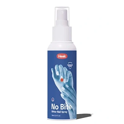 Abbildung von HEALR Bitteres Nagellack Spray 100ml Sehr bitter, klar Mittel gegen Nägelkauen für Kinder &amp; Erwachsene, Schnelle und effektive Methode das Nägelkauen, Anti Fingernägel kauen