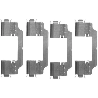 Abbildung von HELLA 8DZ 355 203 301 Zubehörsatz, Scheibenbremsbelag MERCEDES BENZ: C Class Saloon, E T modell, FIAT: Scudo II, II Van