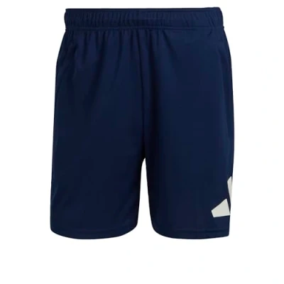 Abbildung von adidas Performance Train Essentials LOGO Kurze Sporthose Dark blue white, Herren, Größe: Sx7&quot;, white