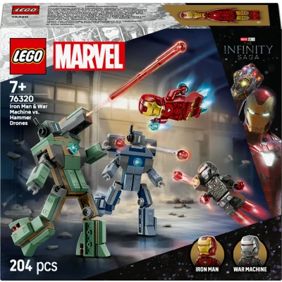 Abbildung von Iron Man &amp; War Machine vs. Hammer Drohnen
