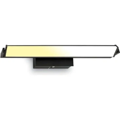 Abbildung von BRILONER Leuchten LED Wandleuchte innen, Wandlampe mit Schalter, Touchfunktion, Farbtemperatur Einstellbar, Stufenlos Dimmbar, Schwenkbar, Schwarz Matt