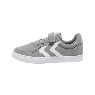 Abbildung von Hummel Slimmer Stadil Sneaker low für Kinder, Größe: 31, Frost grey Schuhe
