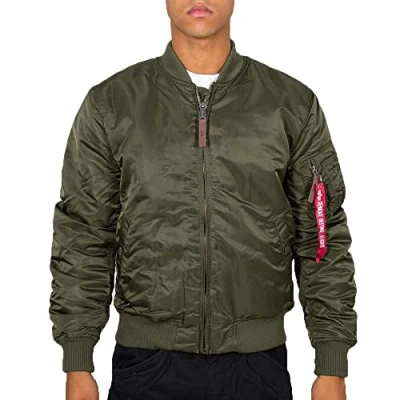 Abbildung von Alpha Industries MA1 VF 59 Bomberjacke Dark green, Herren, Größe: Small, green