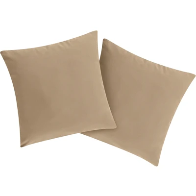 Abbildung von OTTO home Dekokissen "Raja" einfarbig, Kissenhüllen ohne Füllung, 40 x cm, 2er-Set, Mikrofaser